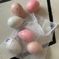 Jumbo Eggs – set of 6 in a carry bag - Rosa