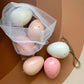 Jumbo Eggs – set of 6 in a carry bag - Rosa