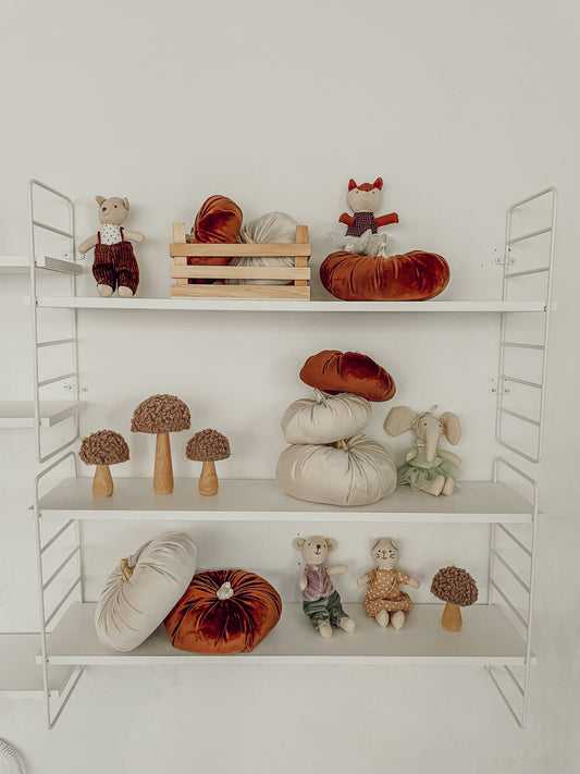 Sherpa Mushrooms, set of 2