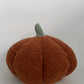 Pumpkin Shaped Pillow - Sherpa Brown 20cm