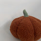 Pumpkin Shaped Pillow - Sherpa Brown 20cm