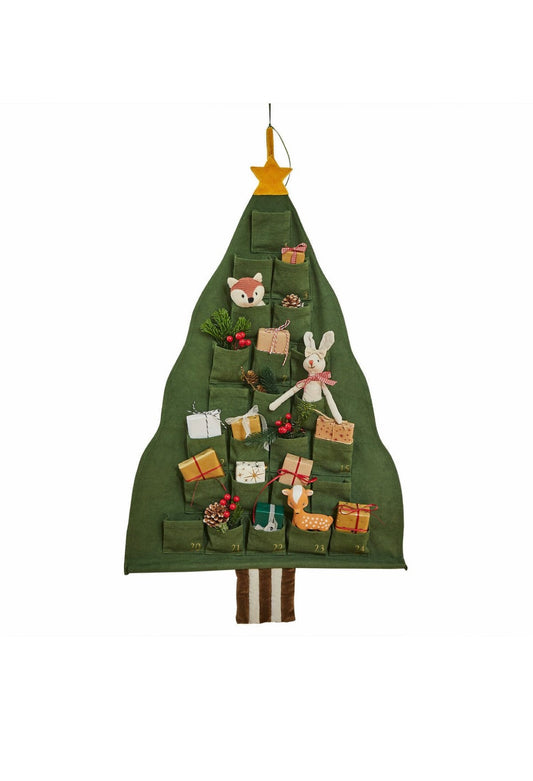 Christmas tree advent calendar