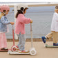 Eco Scooter with Pin & Ride basket - Ivory