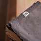 Blanket Cot 100x150cm Pointelle - Storm Grey  - GOTS