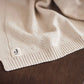 Toddler Blanket Grain Knit - Oatmeal