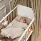 Baby Sleeping Bag Removable Sleeves - Sleepy Miffy Terry - Nougat