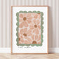 No Rain No Flowers - Daisy Art Print