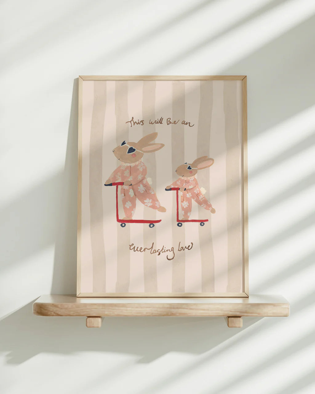 Everlasting Love - Siblings sisters Art Print