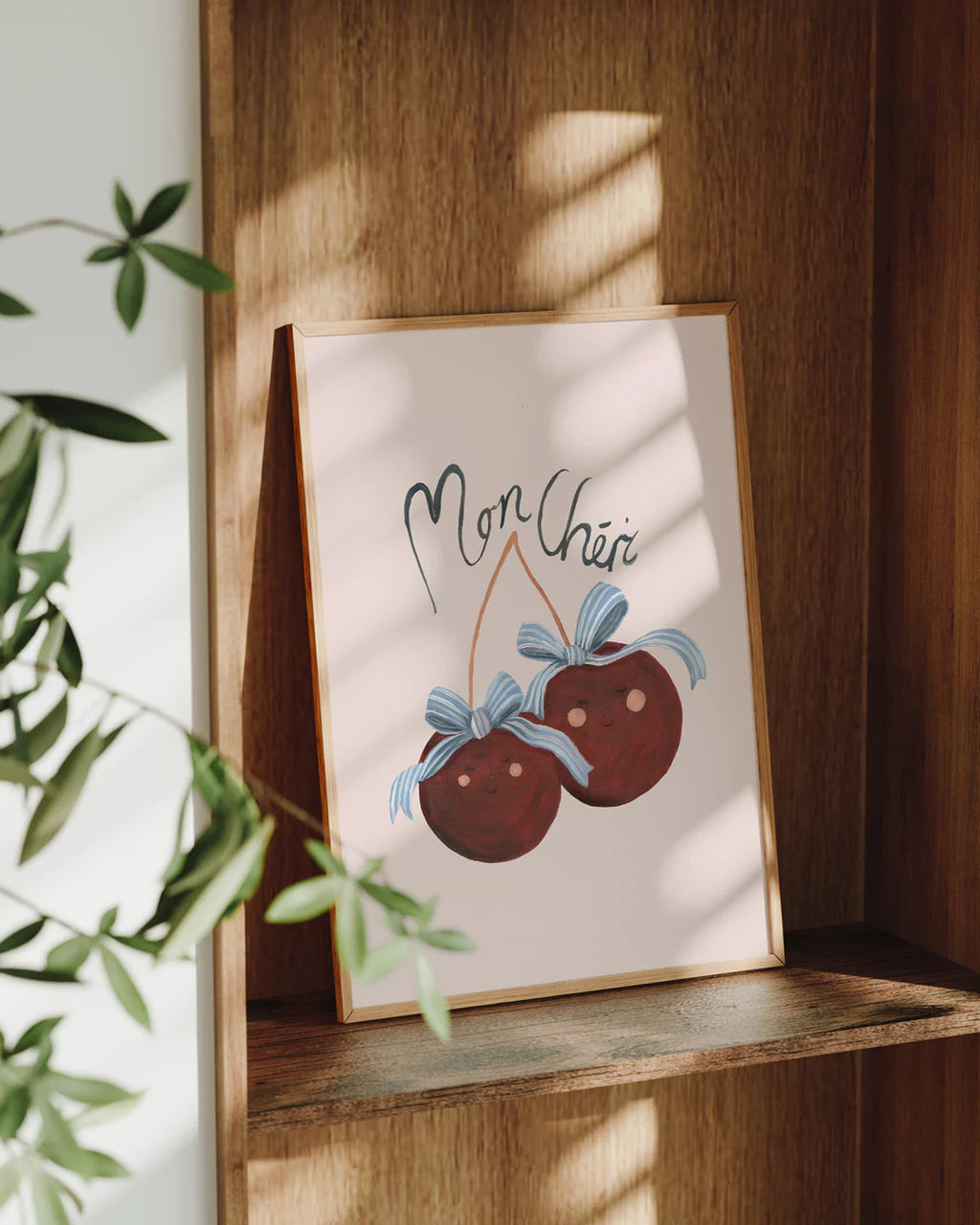 Mon Chéri - Cherry Art Print