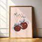 Mon Chéri - Cherry Art Print