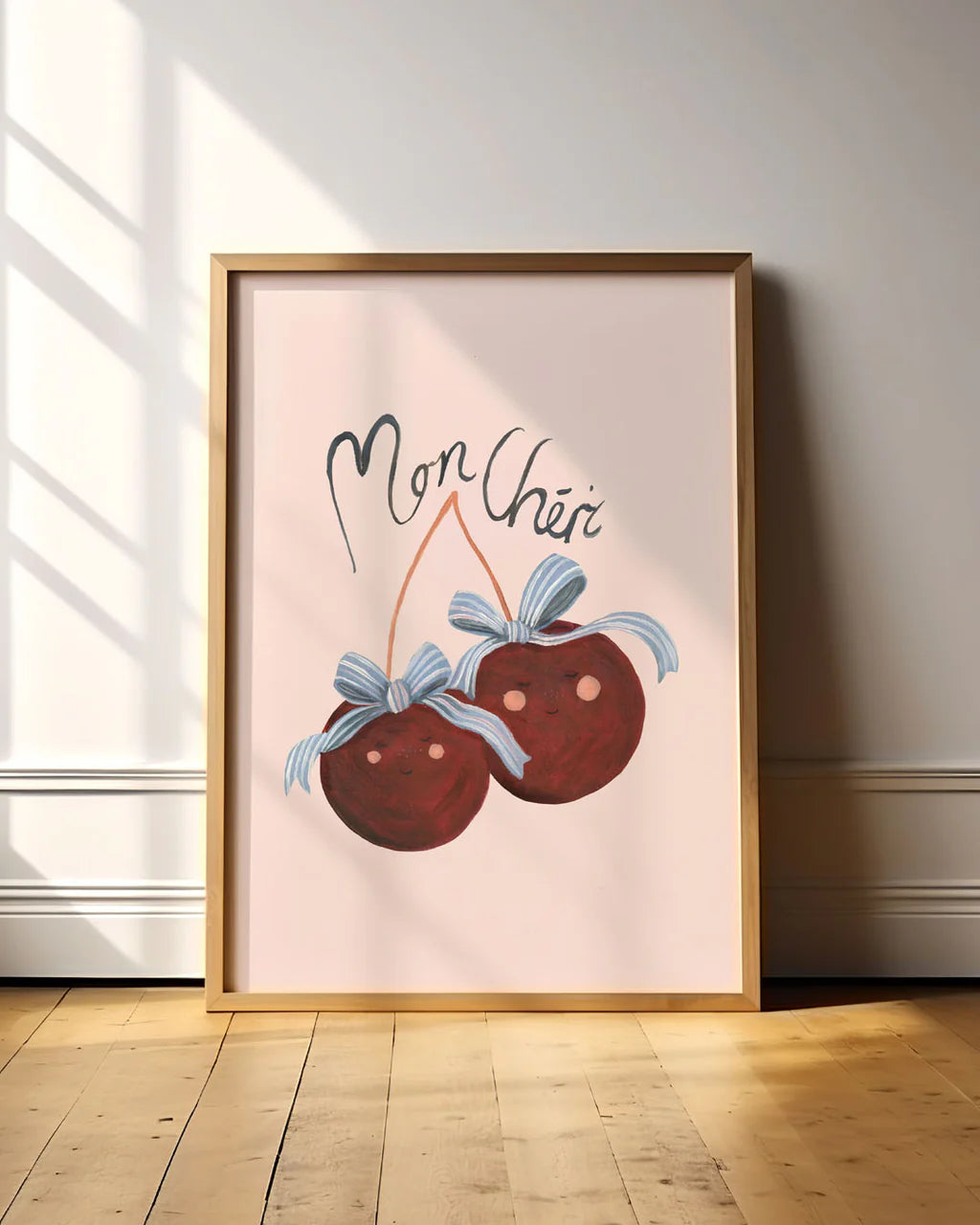Mon Chéri - Cherry Art Print