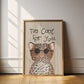 Too Cool - Leopard Art Print