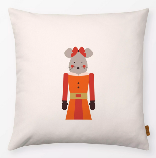 Decorative cushion, Magical Mouse Christmas Girl