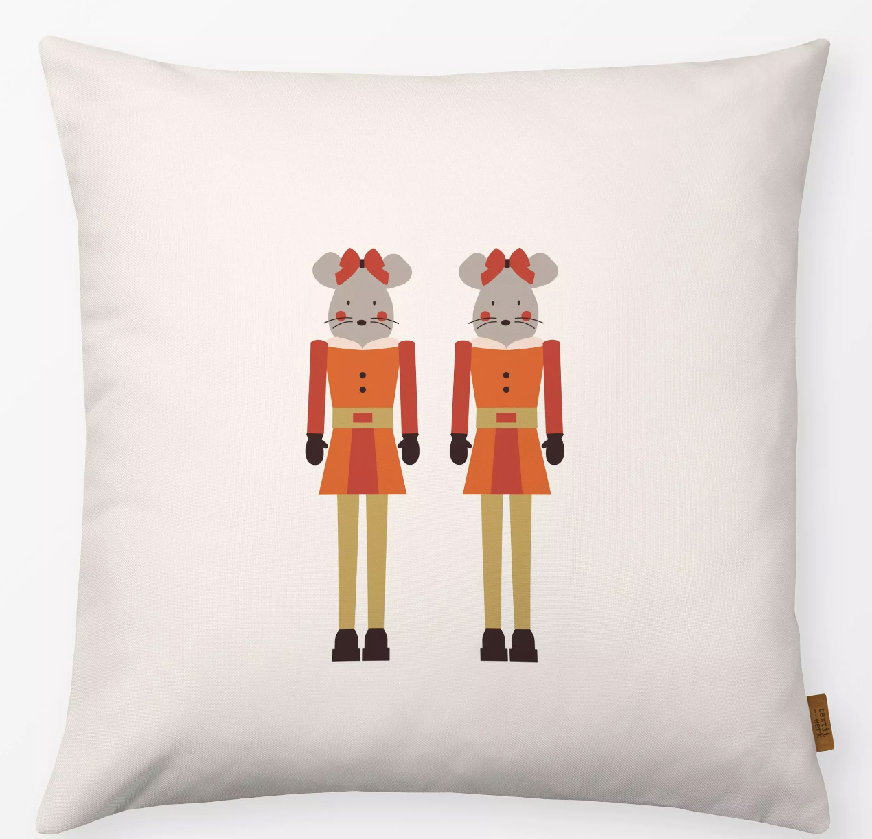 Decorative cushion, Magical Mouse Christmas Sisters