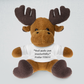 Personalized Plush Moose – With Printable T-Shirt