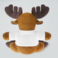 Personalized Plush Moose – With Printable T-Shirt