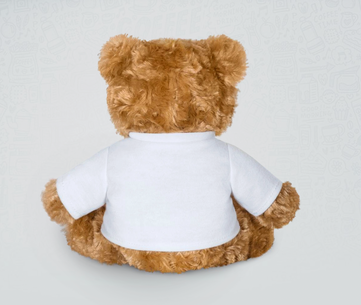 Personalized Plush Teddy Bear – With Printable T-Shirt