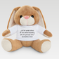 Personalized Plush Bunny – With Printable T-Shirt