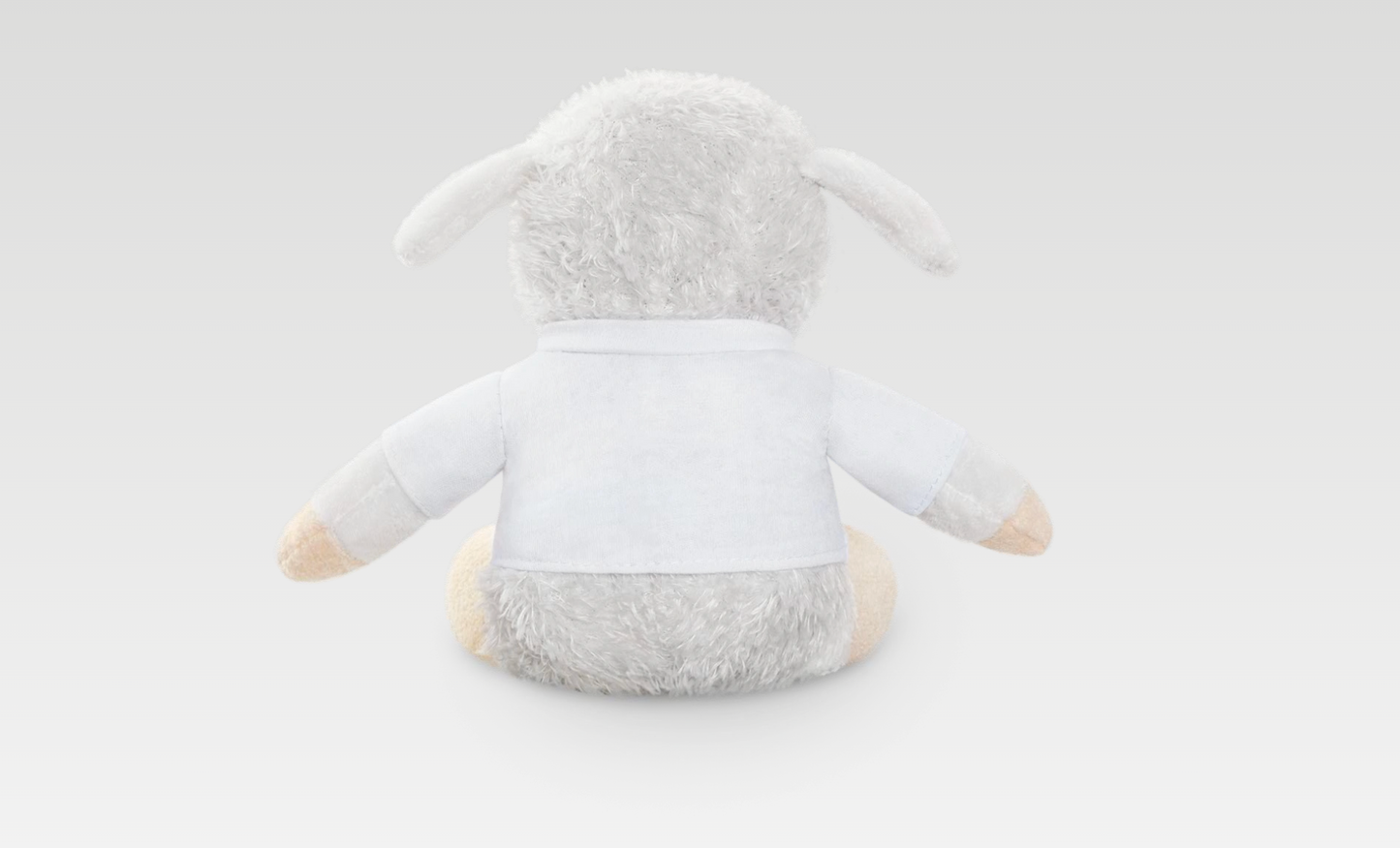 Personalized Plush Lamb – With Printable T-Shirt