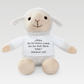 Personalized Plush Lamb – With Printable T-Shirt