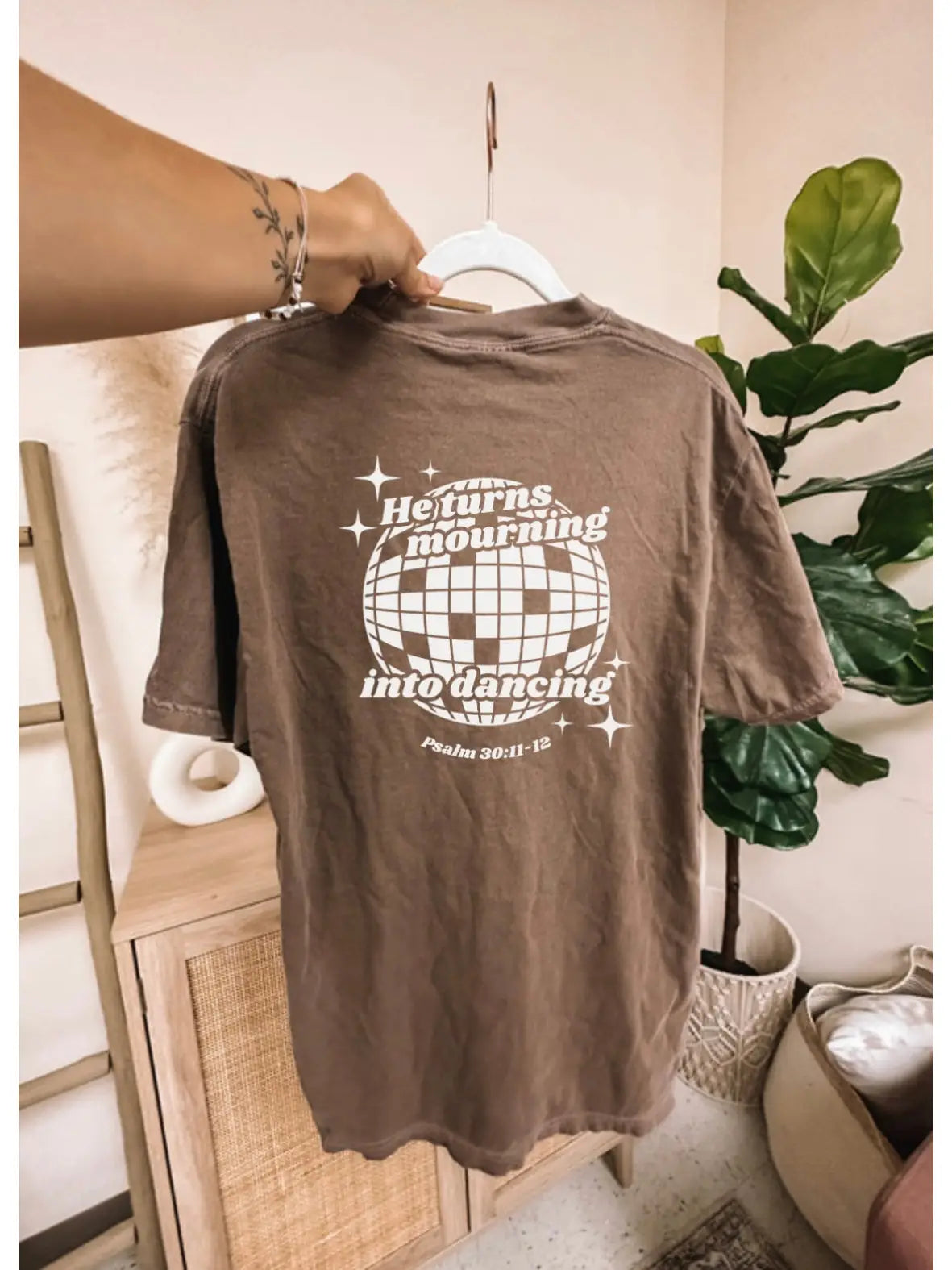 He Turns Mourning Into Dancing Graphic Tee