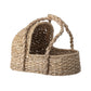Nuam Doll Bed/Basket, Nature, Bankuan Grass