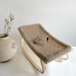 Baby Rocker with Play Arch - Biscuit Brown