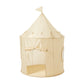 Recycled Fabric Play Tent Castle - Beige