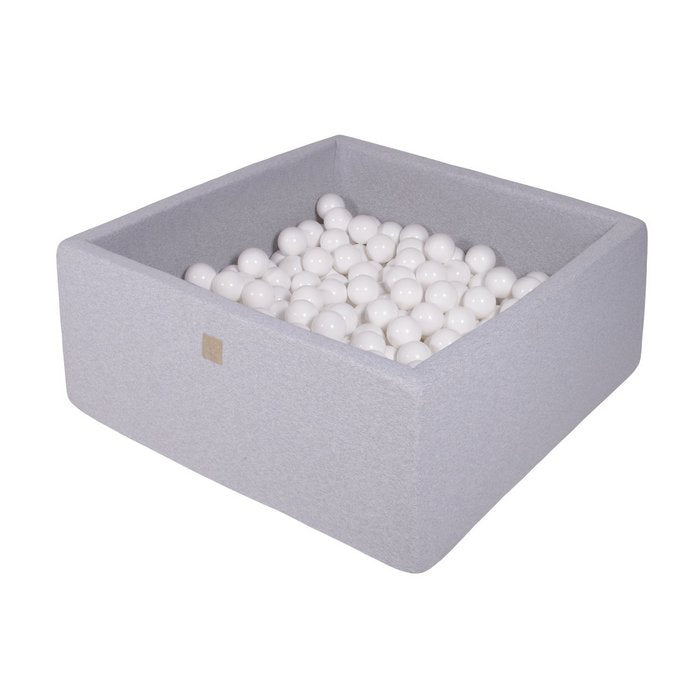 Square ball pit - Grey