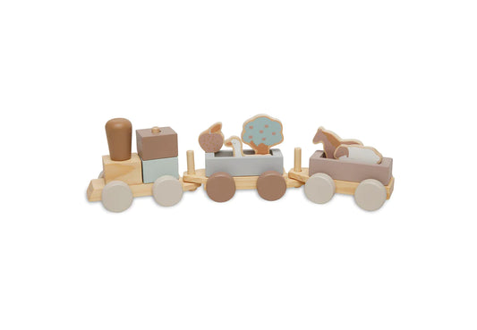 Wooden Toy Train Farm