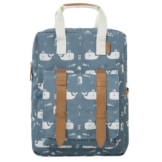 Backpack Whale Blue - LARGE