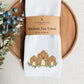 Christmas Dish Towel - Gingerbread Village | Kitchen Towel