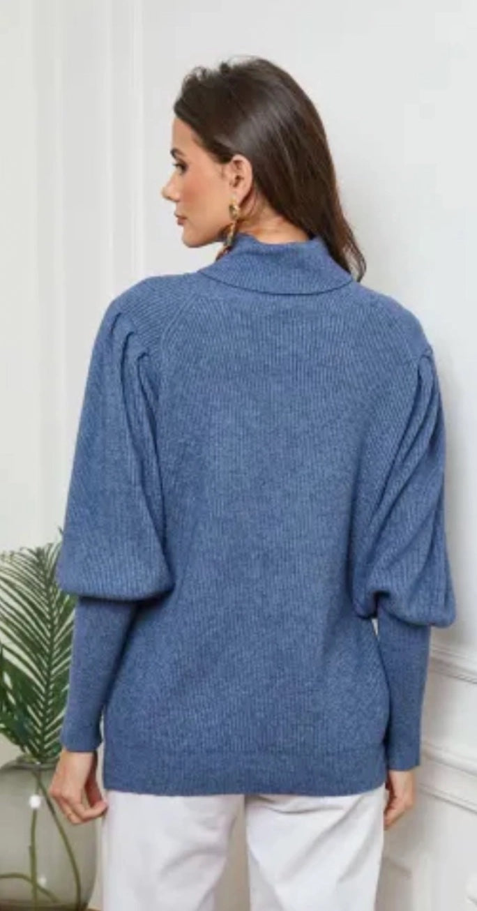 Knitwear Collection WS25 - Bell sleeve sweater