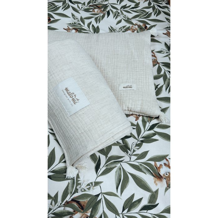 MUSLIN / LINEN SET - NATURAL