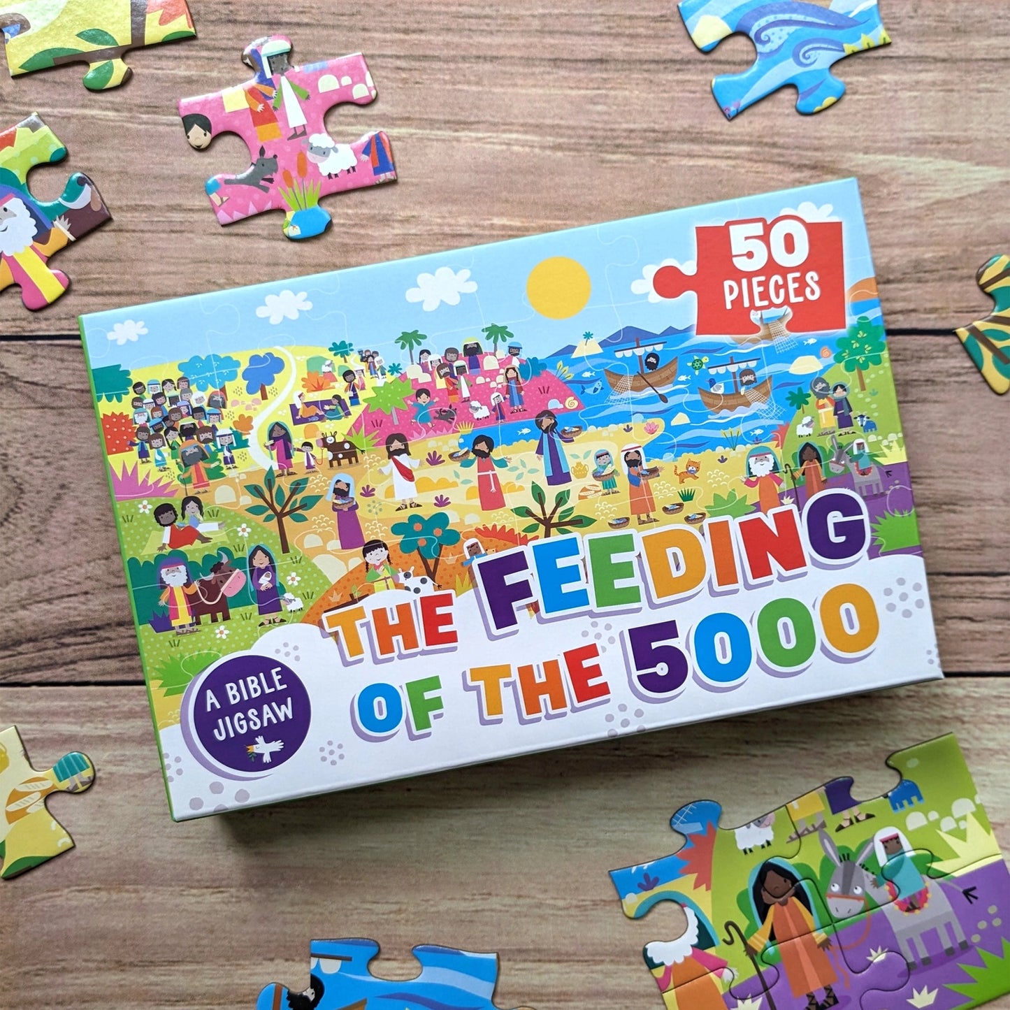 The Feeding of the 5000 Jigsaw Puzzle - Children's 50 Piece Puzzle