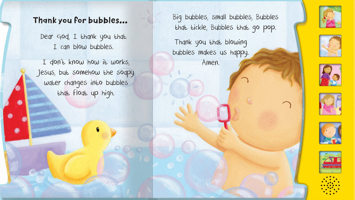 Prayers For Things That Happen - Children's 6 Button Sound Book