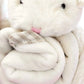 Copy of Bunny Baby Plush Soft Toy Soother Comforter Cream 29 X 29cm