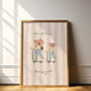Everlasting Love - Mice Brothers Art Print