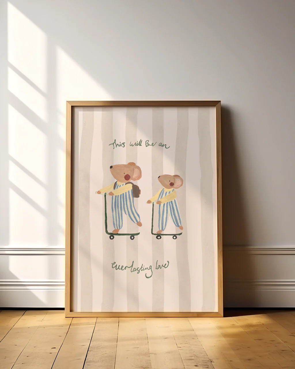 Everlasting Love - Mice Brothers Art Print