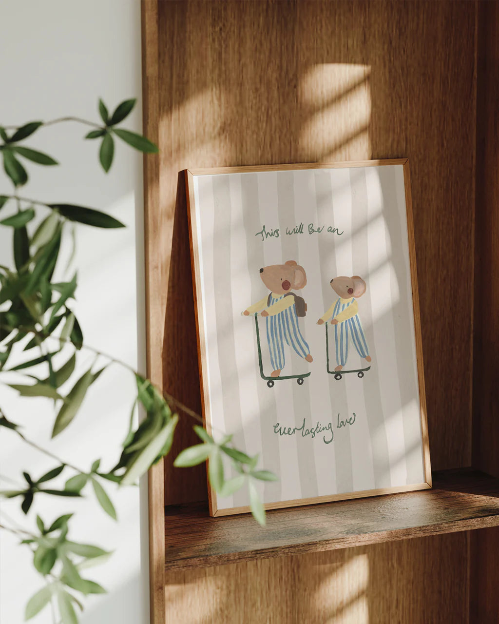 Everlasting Love - Mice Brothers Art Print