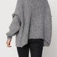 Knitwear Collection WS25 - Bell sleeve tunic sweater
