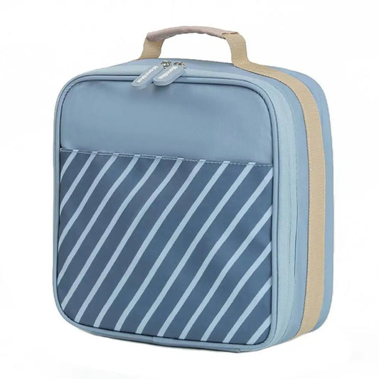 Stripes Blue Portable Rigid Cooler