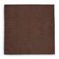 Blanket Wrinkled Cotton - Chestnut