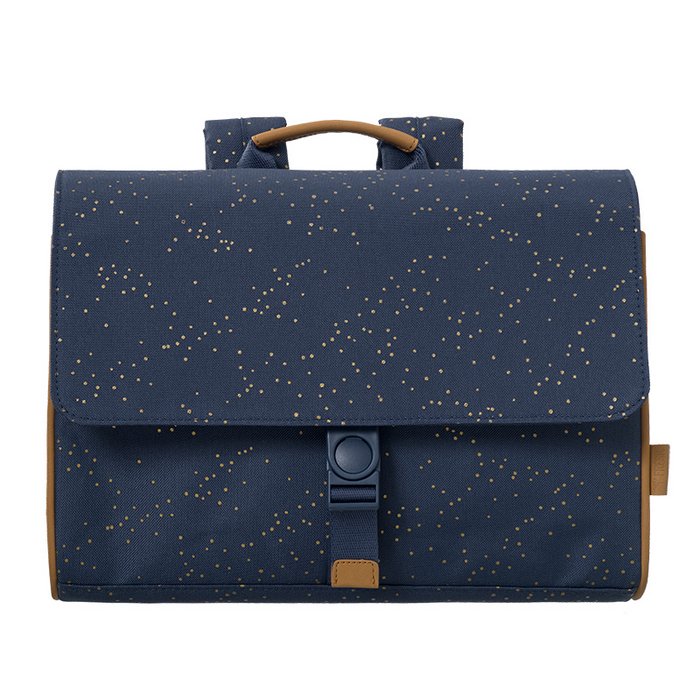 Bookbag Indigo dots