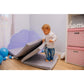 Square play mat - Light gray