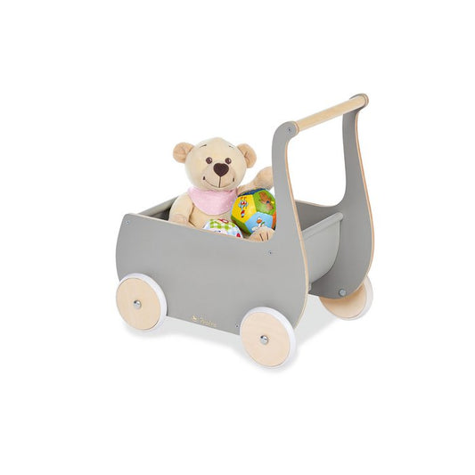 Learning walker / Dolls pram - 'Mette', grey