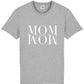 Mom Wow T-Shirt - Melange Grey