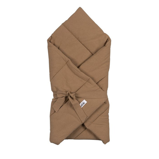 BABY HORN/QUILT WASHED COTTON - CAMEL