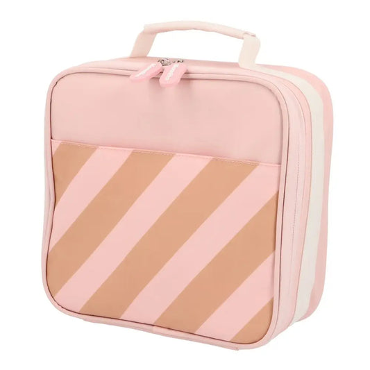 Stripes Pink Portable Rigid Cooler