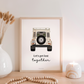 Poster Camper "Let's get lost together" - Travel & Adventure
